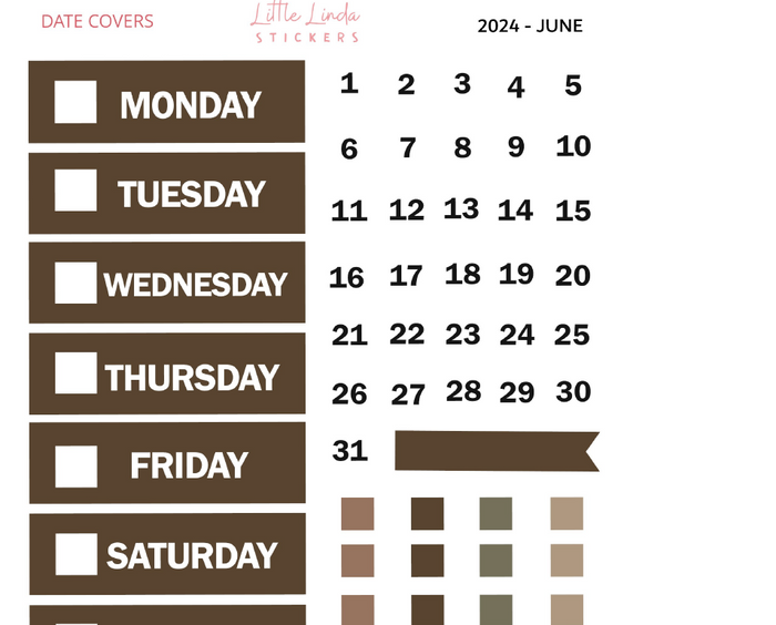 2024 June | Planner Girl - Essentials Kit