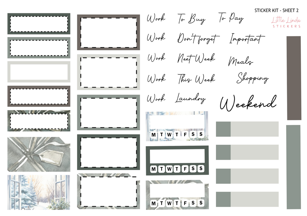 Vertical Kit | Christmas Day