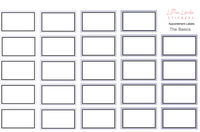 Functional | Appointment Label Boxes