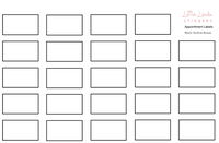 Functional | Appointment Label Boxes