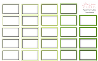 Functional | Appointment Label Boxes