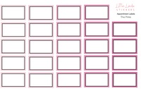 Functional | Appointment Label Boxes