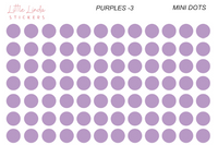 Mini Dots - The Purples