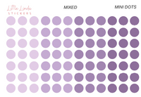Mini Dots - The Purples