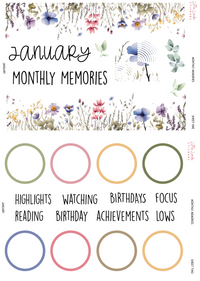 2026 | Monthly Memories Set