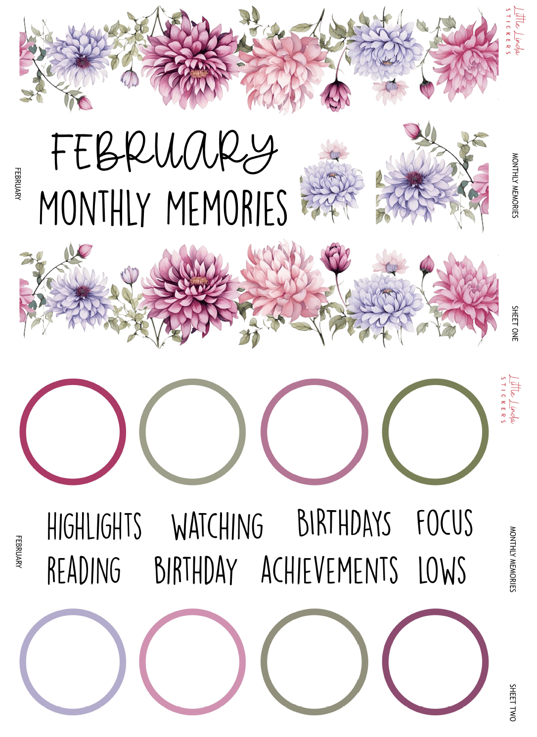 2026 | Monthly Memories Set