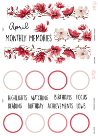 2026 | Monthly Memories Set