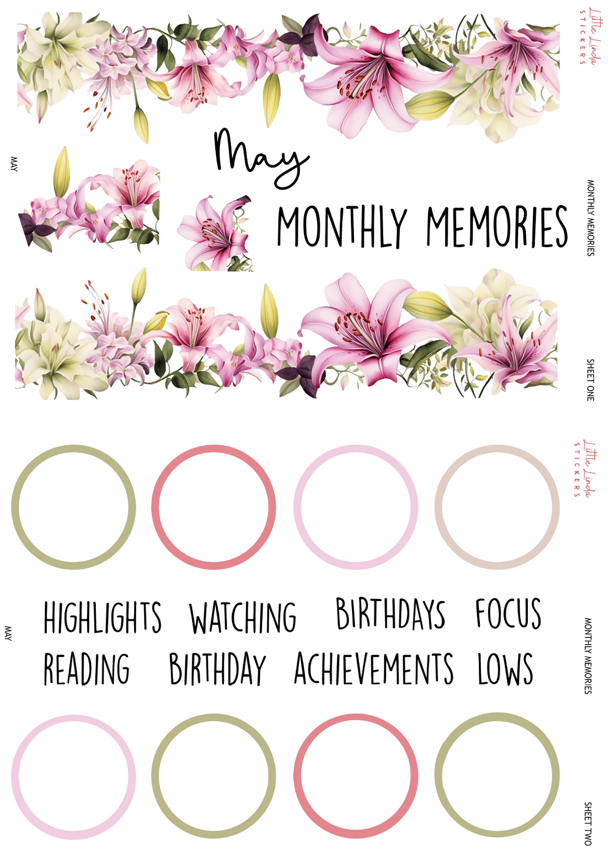 2026 | Monthly Memories Set
