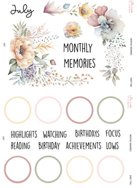 2026 | Monthly Memories Set