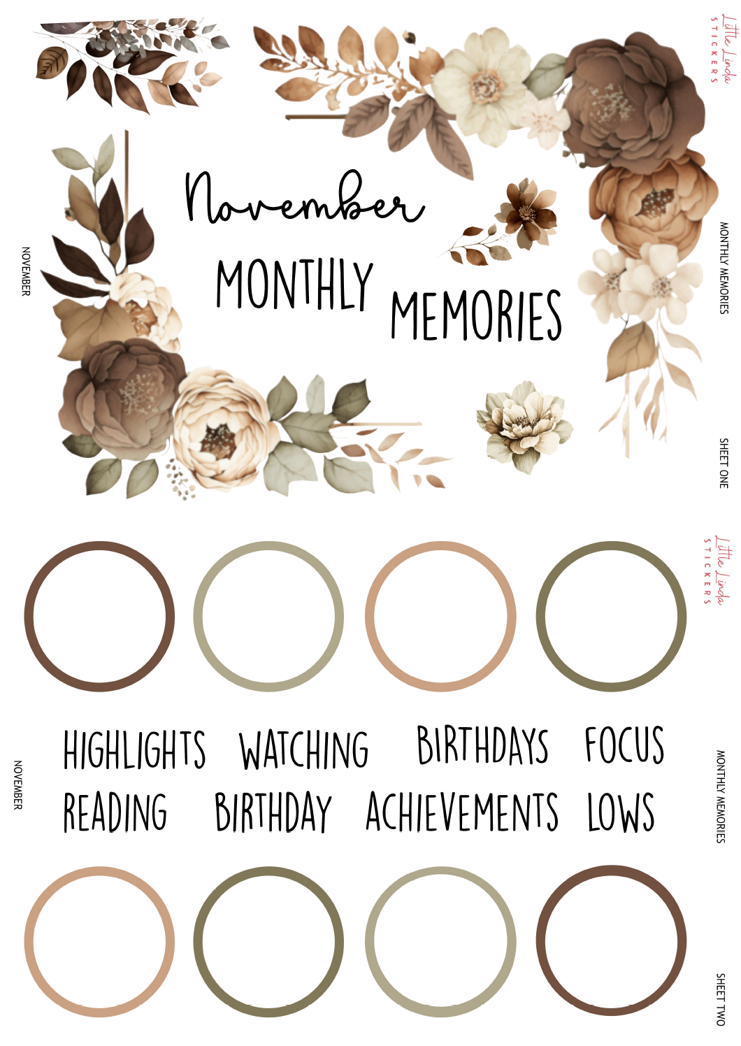 2026 | Monthly Memories Set