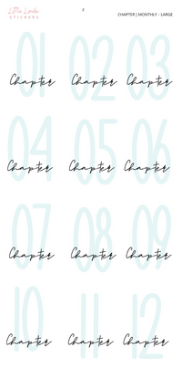 2026 | Monthly - Bold Numbers