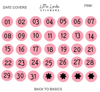 2026 | Numbers - Mini Date Dots