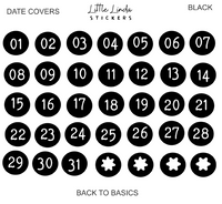 2026 | Numbers - Mini Date Dots