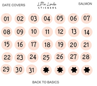 2026 | Numbers - Mini Date Dots