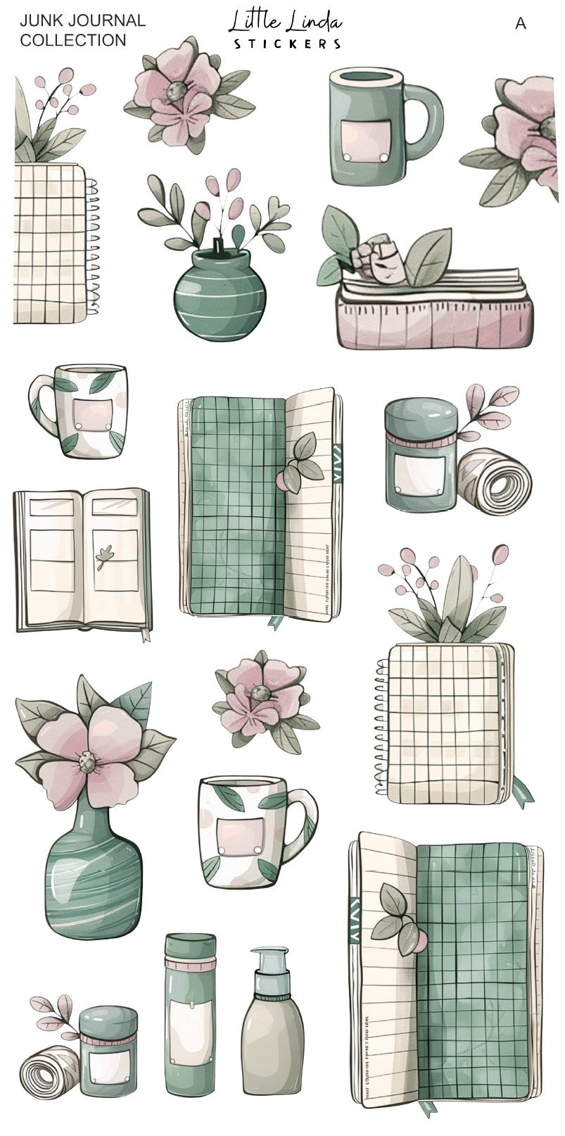 Junk Journal | Deco Sheet A