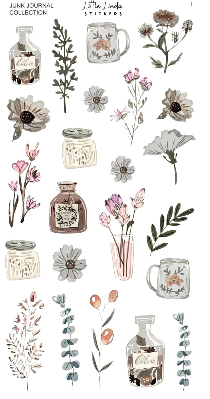 Junk Journal | Deco Sheet I