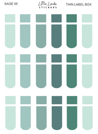 2026 | Back to Basics - Block Labels (Thin)