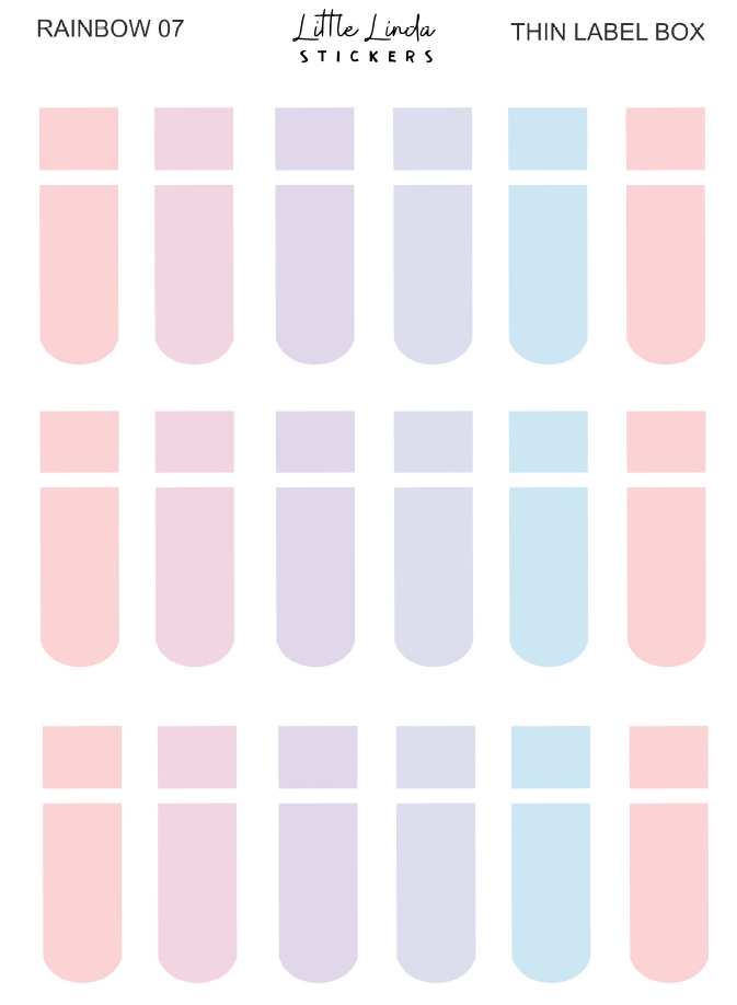 2026 | Back to Basics - Block Labels (Thin)