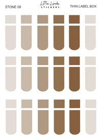 2026 | Back to Basics - Block Labels (Thin)