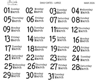 2026 | Back to Basics - DAILYS (Large)