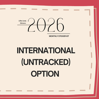 2026 - Monthly Mystery Sticker Kit (Launch)