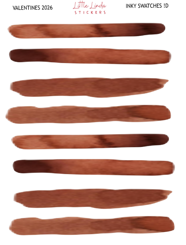 Valentines 2026 | Inky Swatches 1