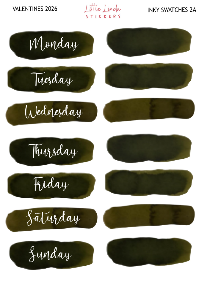 Valentines 2026 | Inky Swatches 2