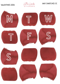 Valentines 2026 | Inky Swatches 3