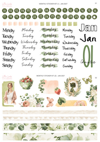 2027 - Monthly Set (Launch)