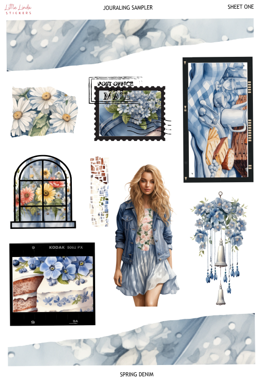 July 2026 | Spring Denim | Journaling Kit