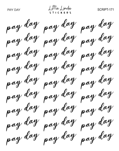 Pay Day | SCRIPT