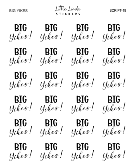 Big Yikes! | SCRIPT