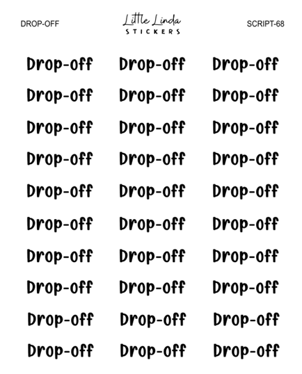 Drop-off | SCRIPT