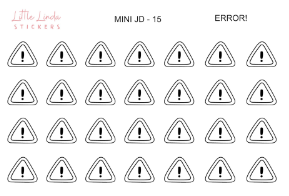 Error! - Mini Journaling Doodle Icon