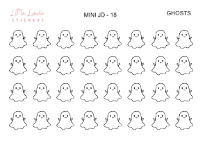 Ghosts - Mini Journaling Doodle Icon