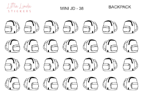 Backpack - Mini Journaling Doodle Icon