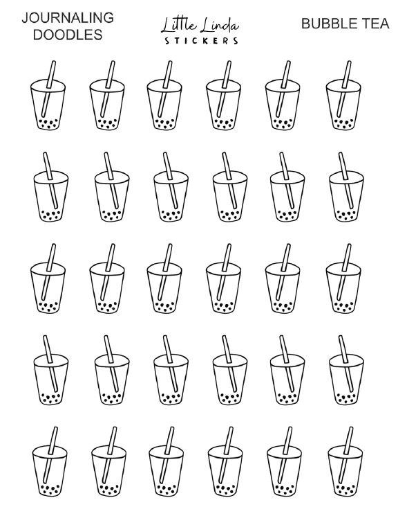 JD Icons | Bubble Tea