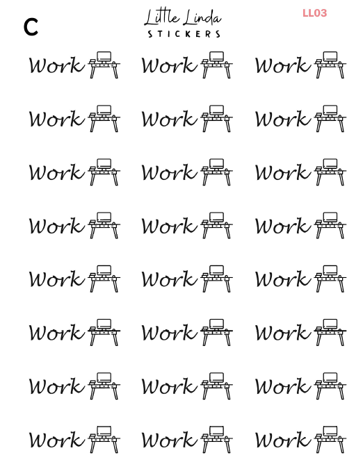 Work Stickers