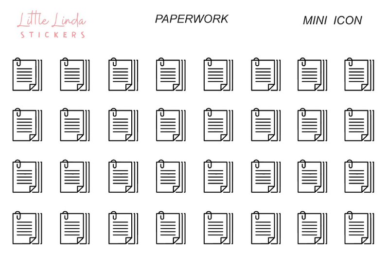 Paperwork - Mini Icons