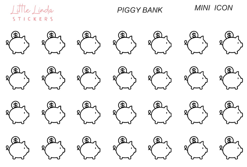 Piggy Bank - Mini Icons