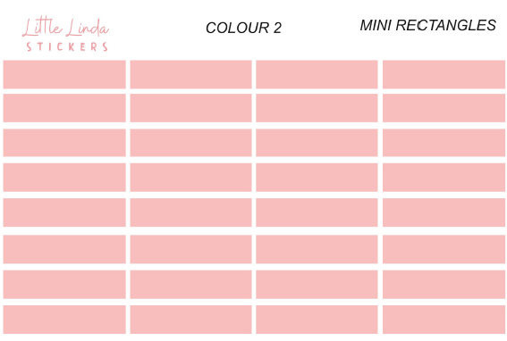 Mini Rectangle  - The Corals