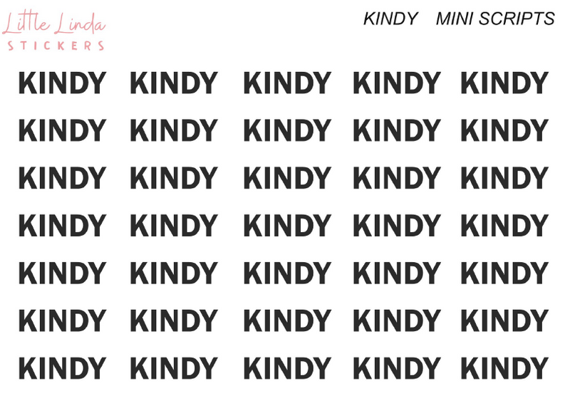 Kindy - Mini