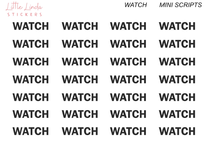 Watch - Mini